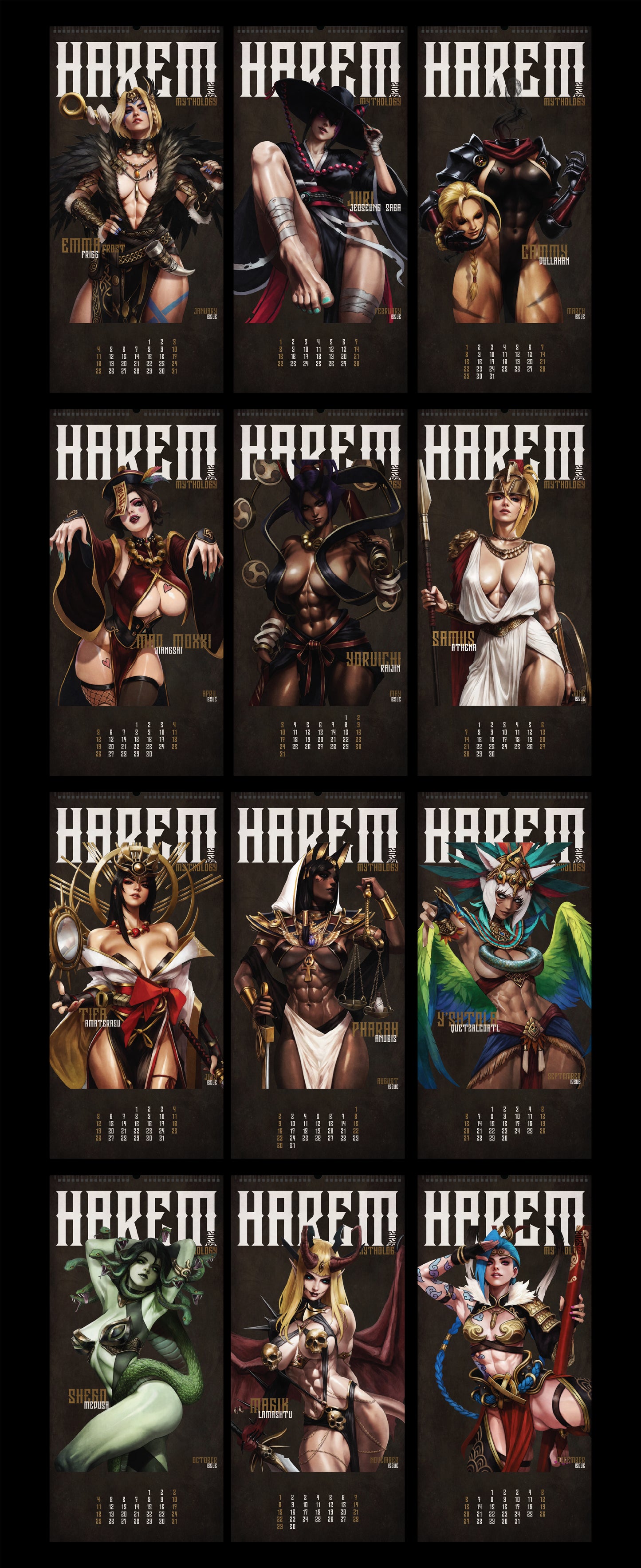 2026 Premium Wall Calendar - Pre Order -