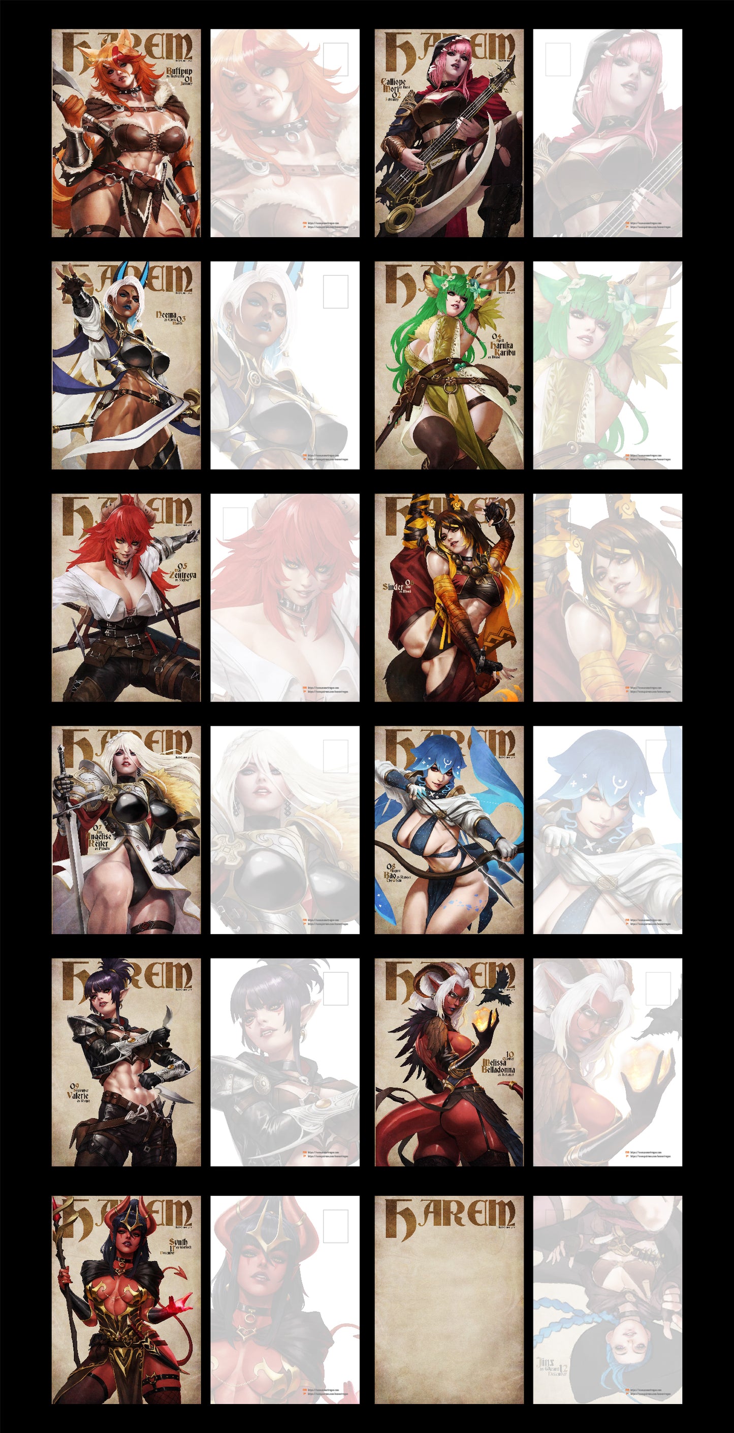 2025 Postcard set -Pre Order